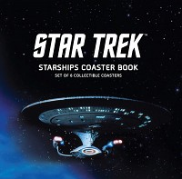 Star Trek Starships Coaster Book - Set of 6 Collectible Coasters