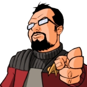 Dan Taylor (egen karikatyr)